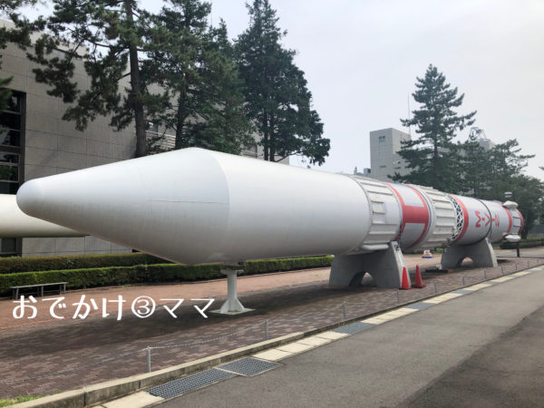 JAXA相模原の原寸大ロケット