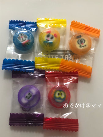 藤子・F・不二雄ミュージアムの限定のキャンディの絵柄